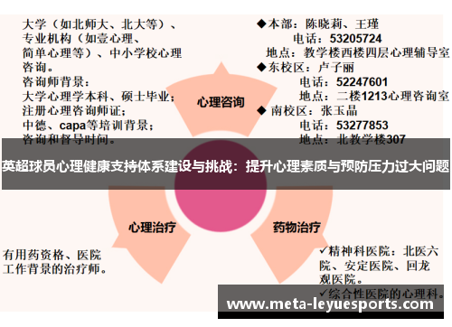 英超球员心理健康支持体系建设与挑战：提升心理素质与预防压力过大问题